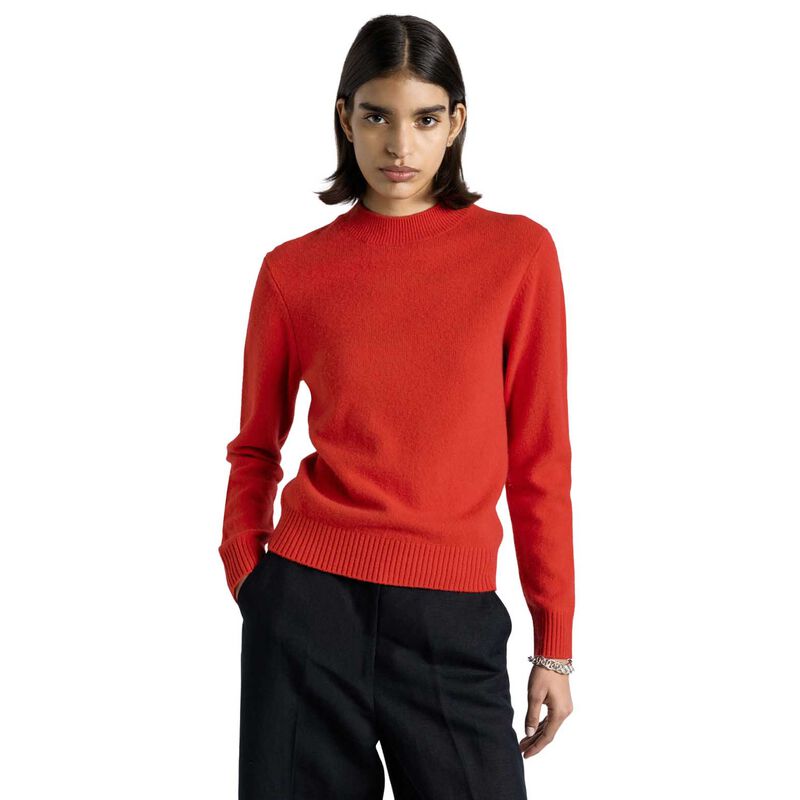 Cue Merino Cashmere Blend Mock Neck Knit image number 4